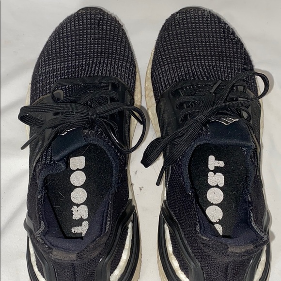Adidas Ultra Boost 19 J Core Black EF0927 Sz 3.5 - Picture 7 of 11
